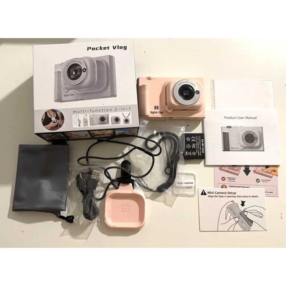 Digital Camera with Detachable Mini Camera - Picture 9 of 9